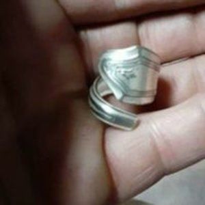 Handcrafted Vintage 1920's Silver Spoon